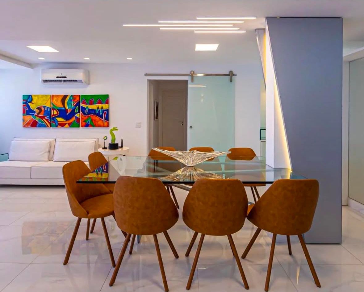 Ambiente real de cliente — sala de estar